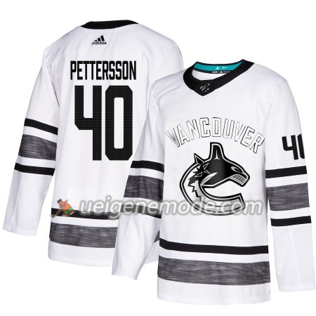 Herren Eishockey Vancouver Canucks Trikot Elias Pettersson 40 2019 All-Star Adidas Weiß Authentic